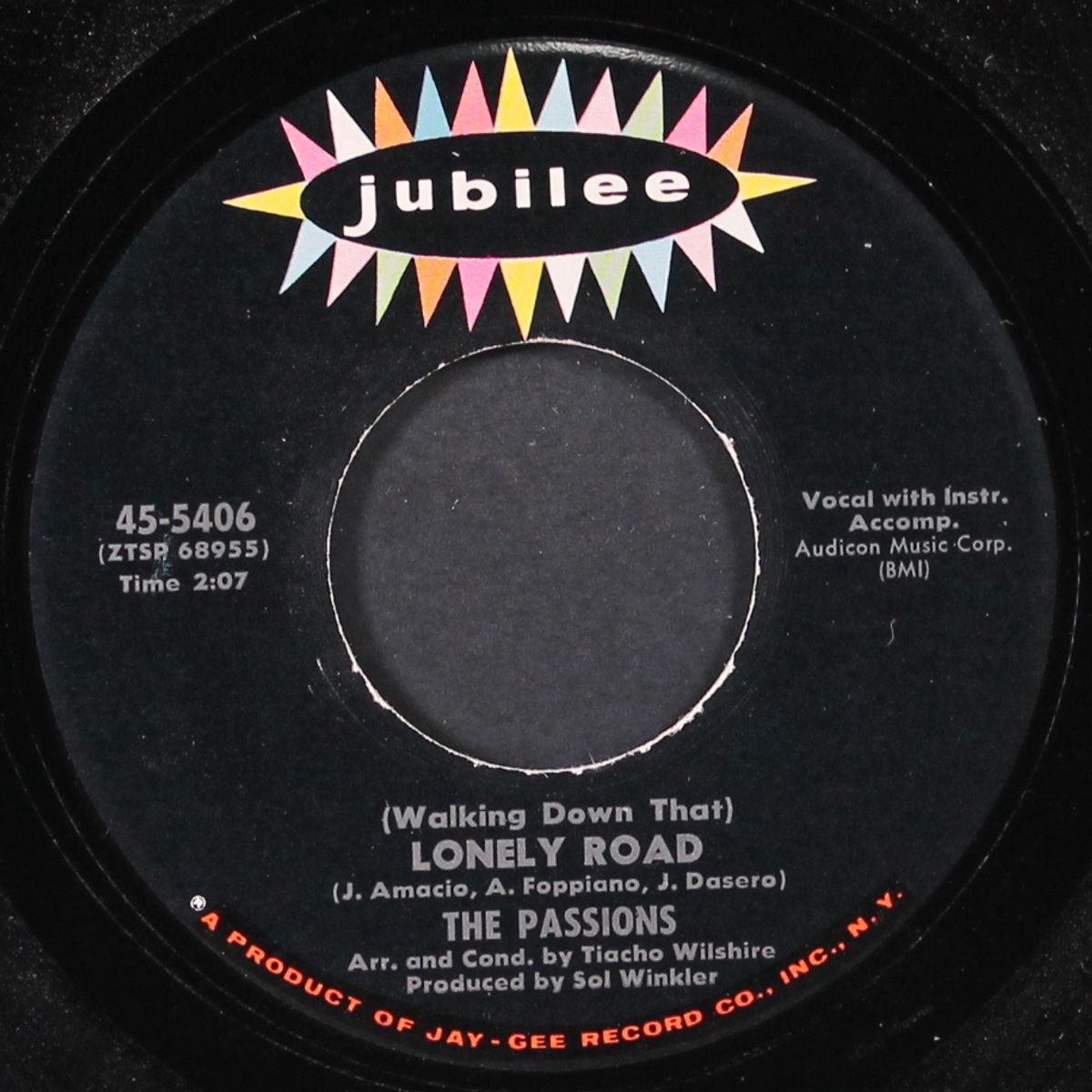 lonely road / one look is all it took by PASSIONS