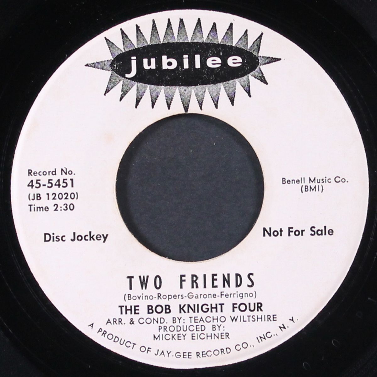 two friends / crazy love by BOB KNIGHT FOUR