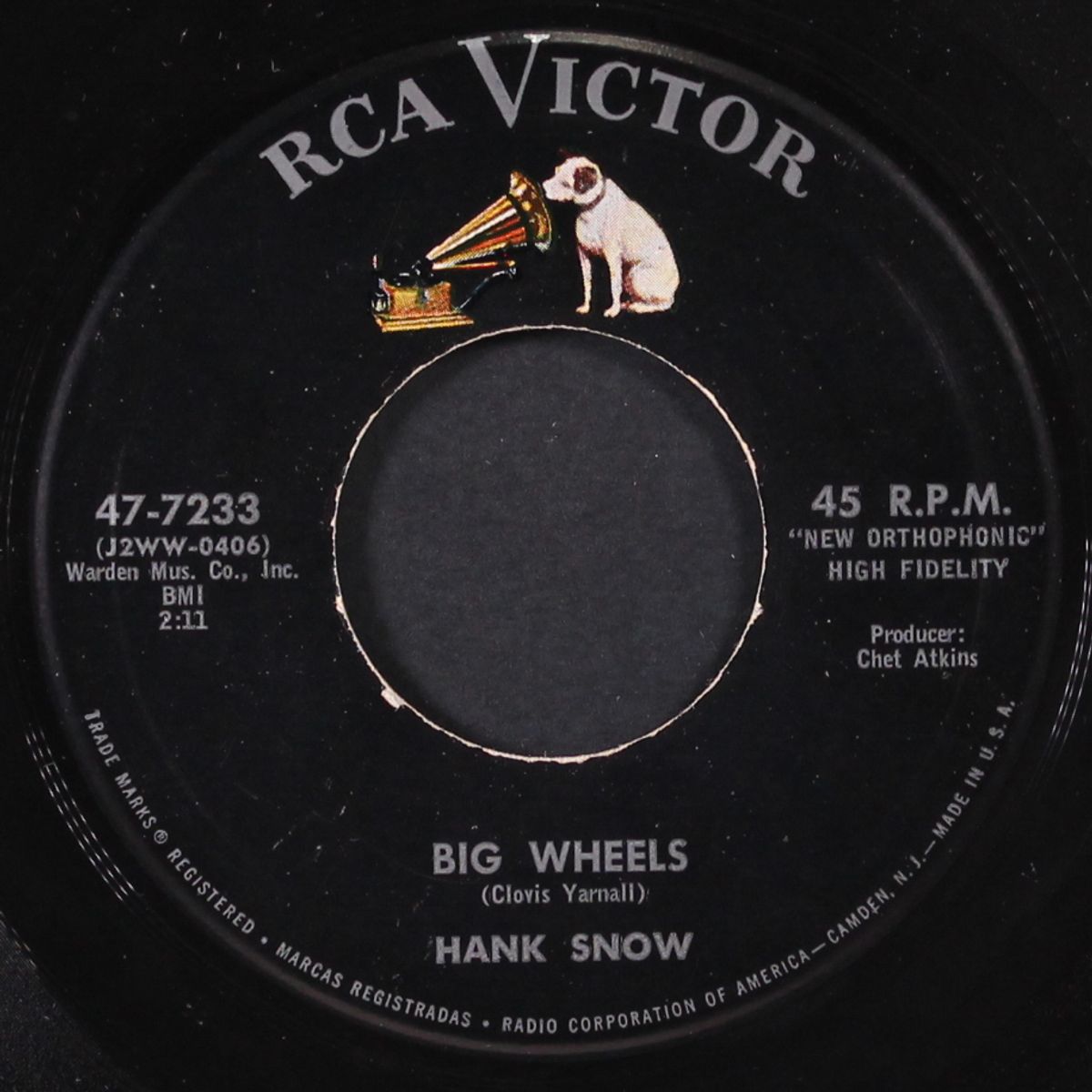 big wheels by HANK SNOW