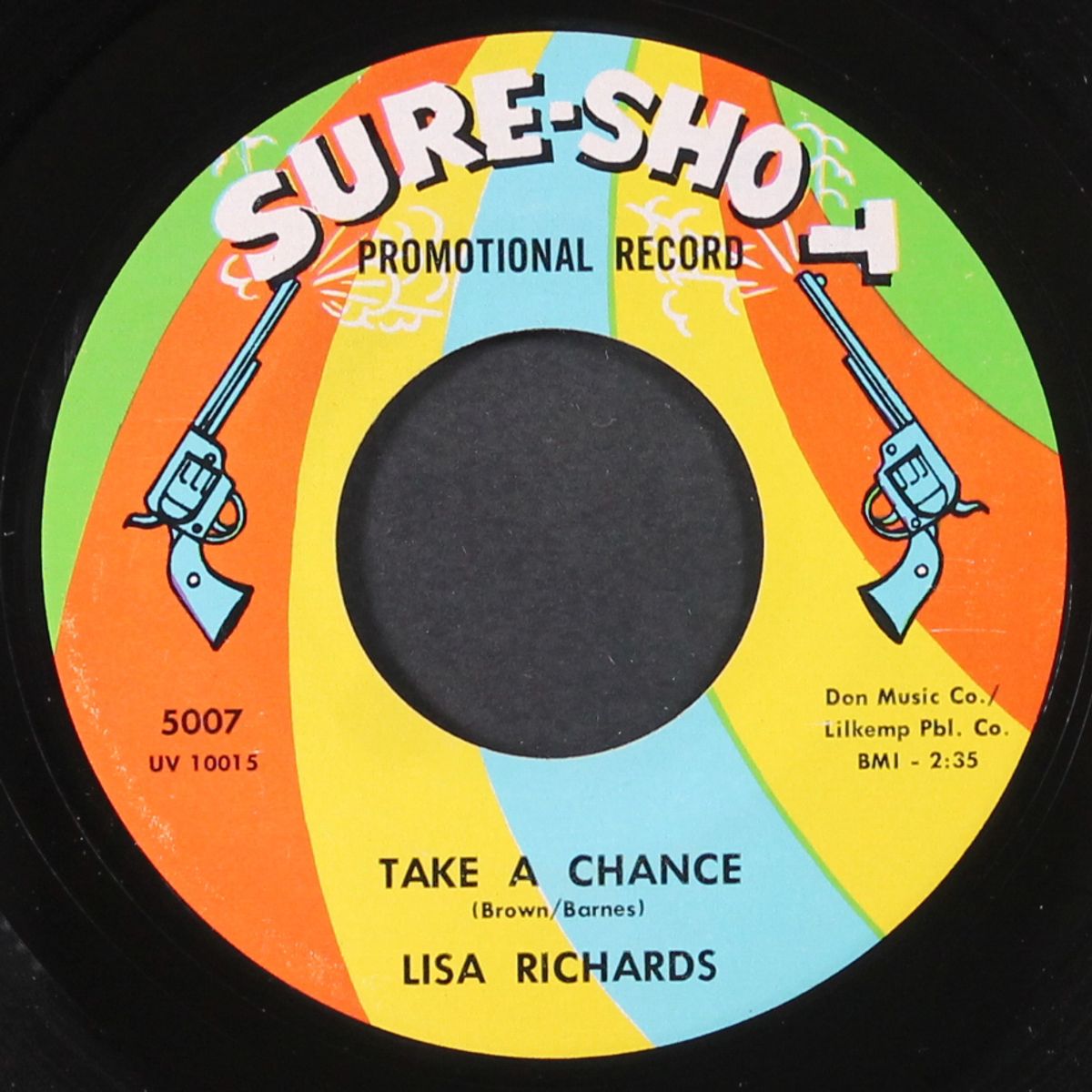 mean old world / let's take a chance by LISA RICHARDS