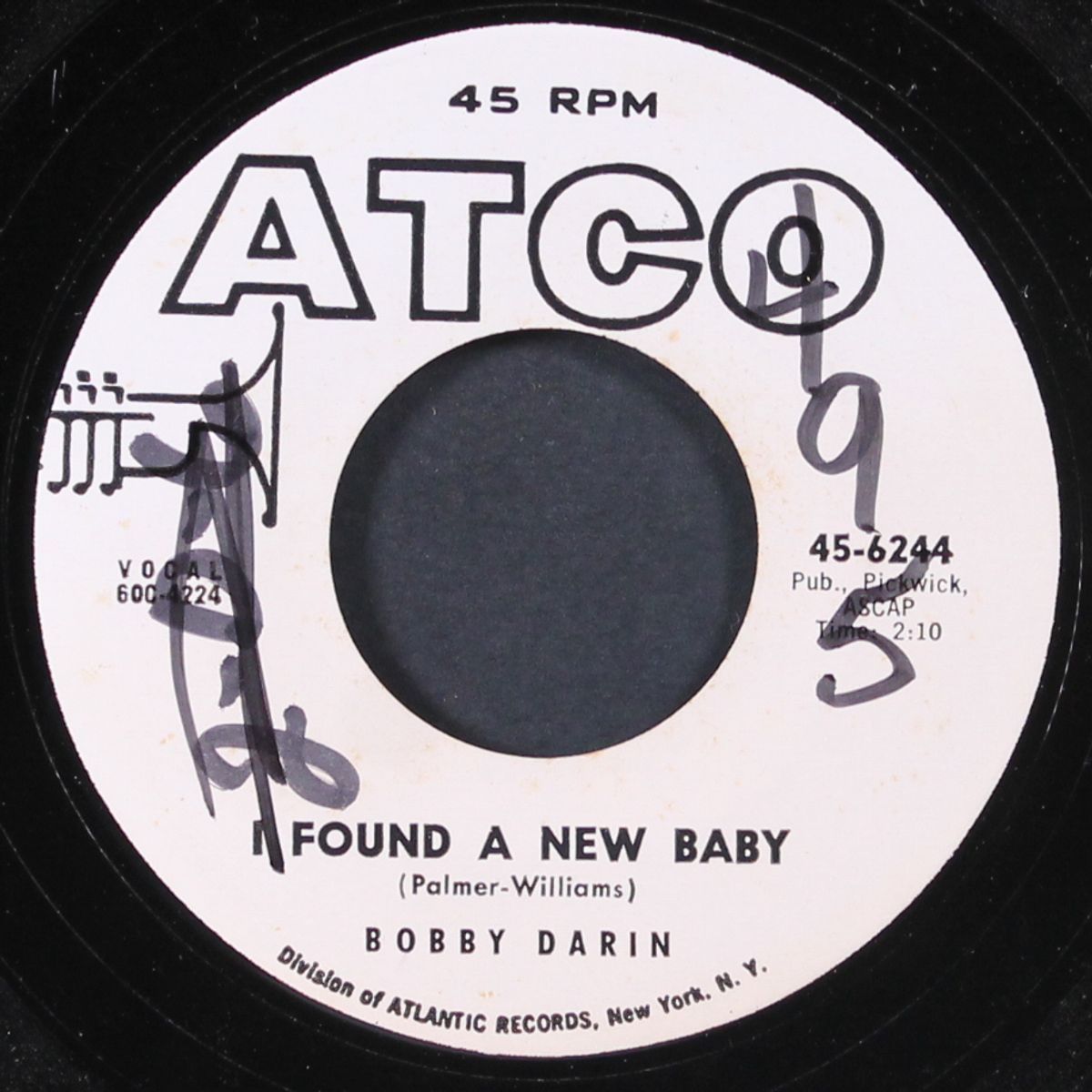 i found a new baby / keep a walkin' by BOBBY DARIN