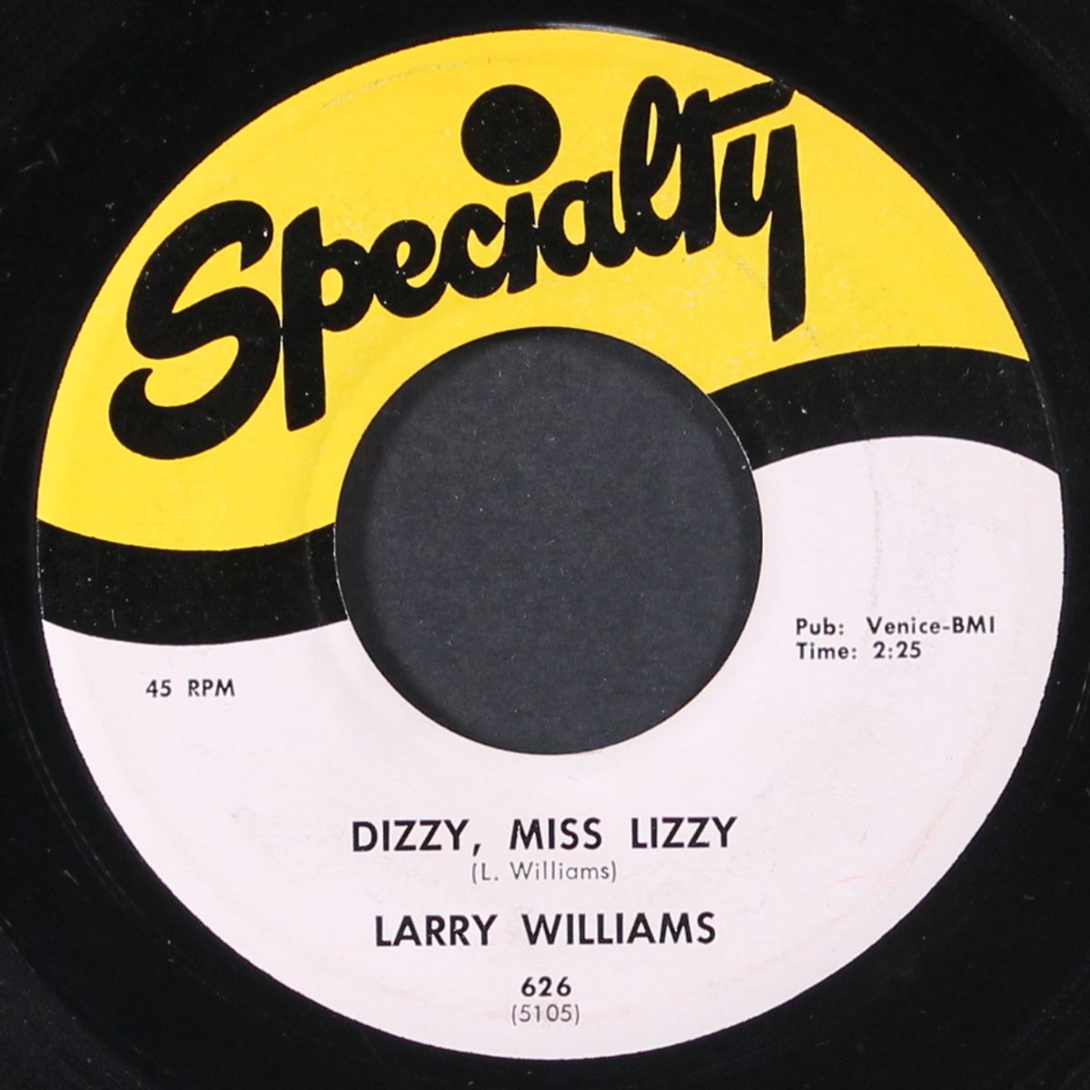 slow down / dizzy, miss lizzy by LARRY WILLIAMS