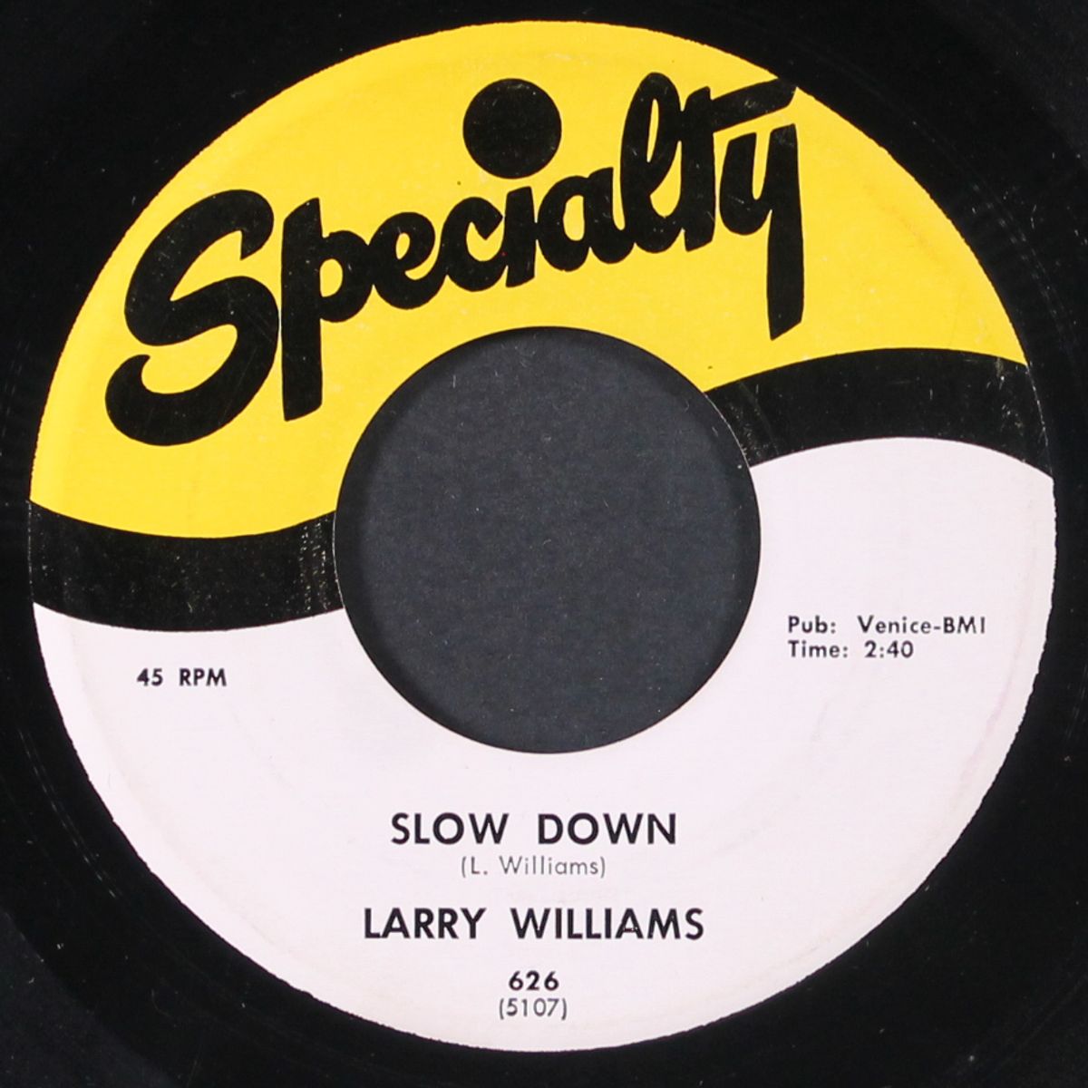 slow down / dizzy, miss lizzy by LARRY WILLIAMS