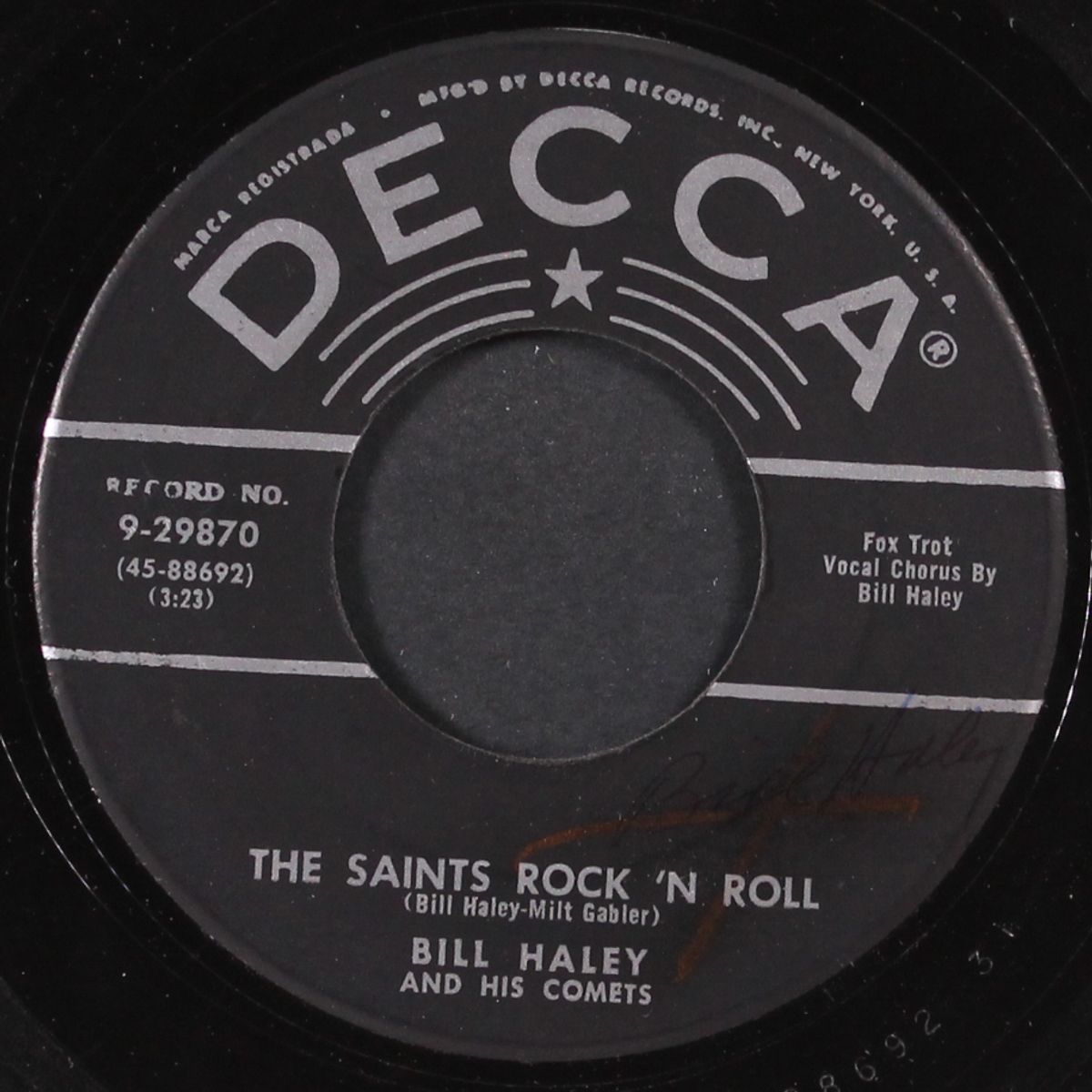 r-o-c-k / the saints rock 'n roll by BILL HALEY