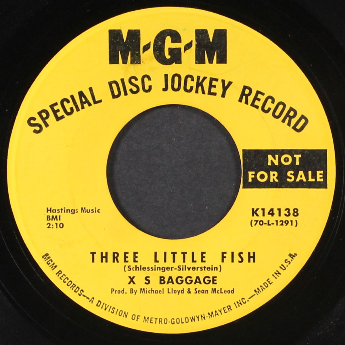 don't worry, don't hurry / 3 little fish by X S BAGGAGE