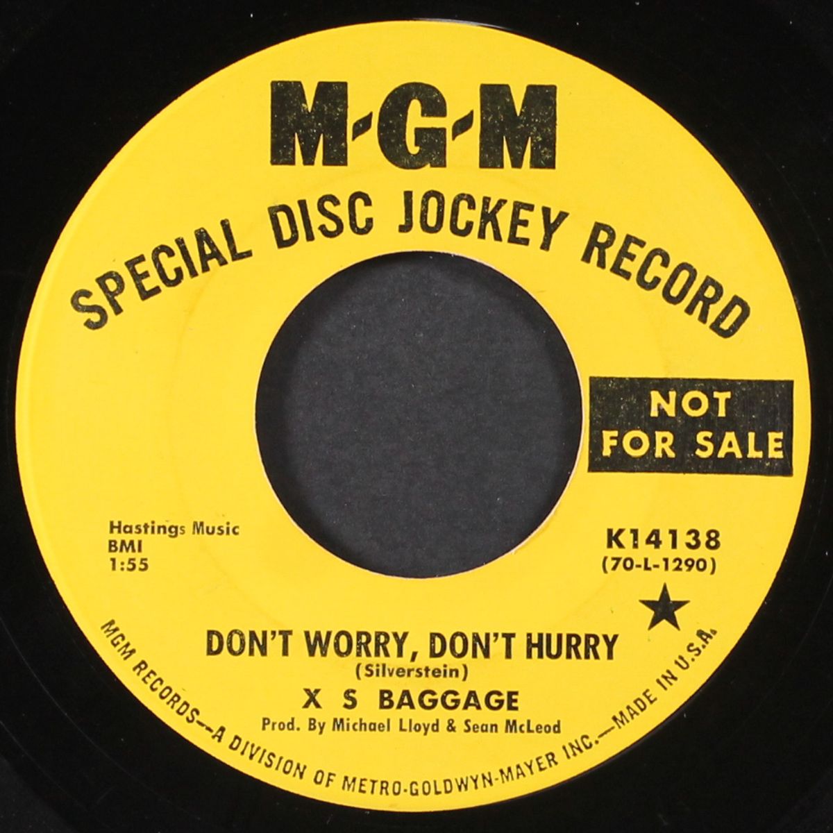 don't worry, don't hurry / 3 little fish by X S BAGGAGE