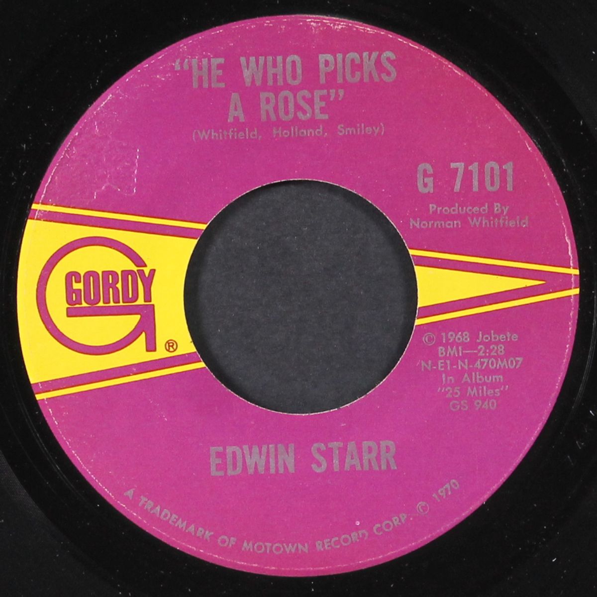 war / he who picks a rose by EDWIN STARR