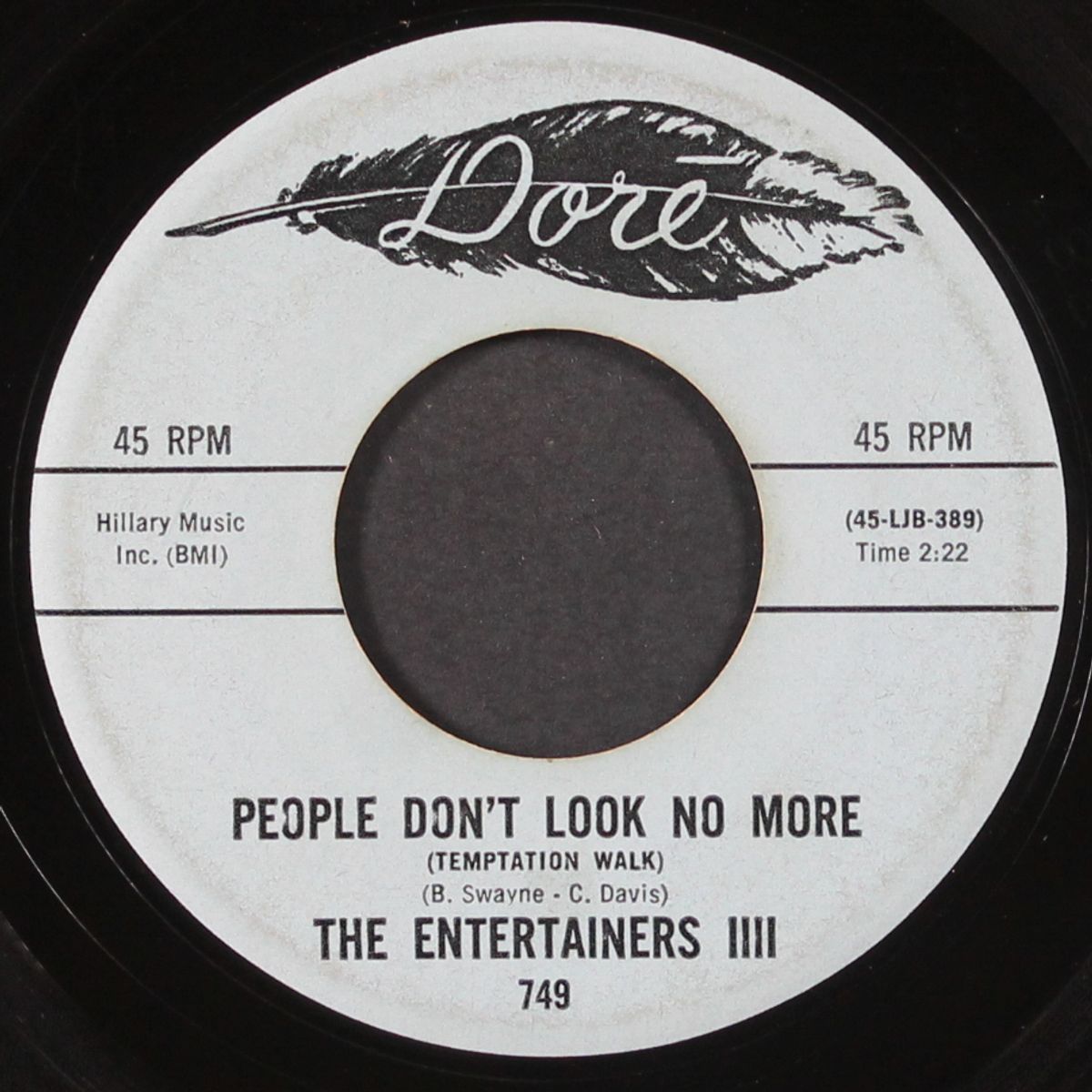 please don't look no more / shake, shake, shake by ENTERTAINERS IV