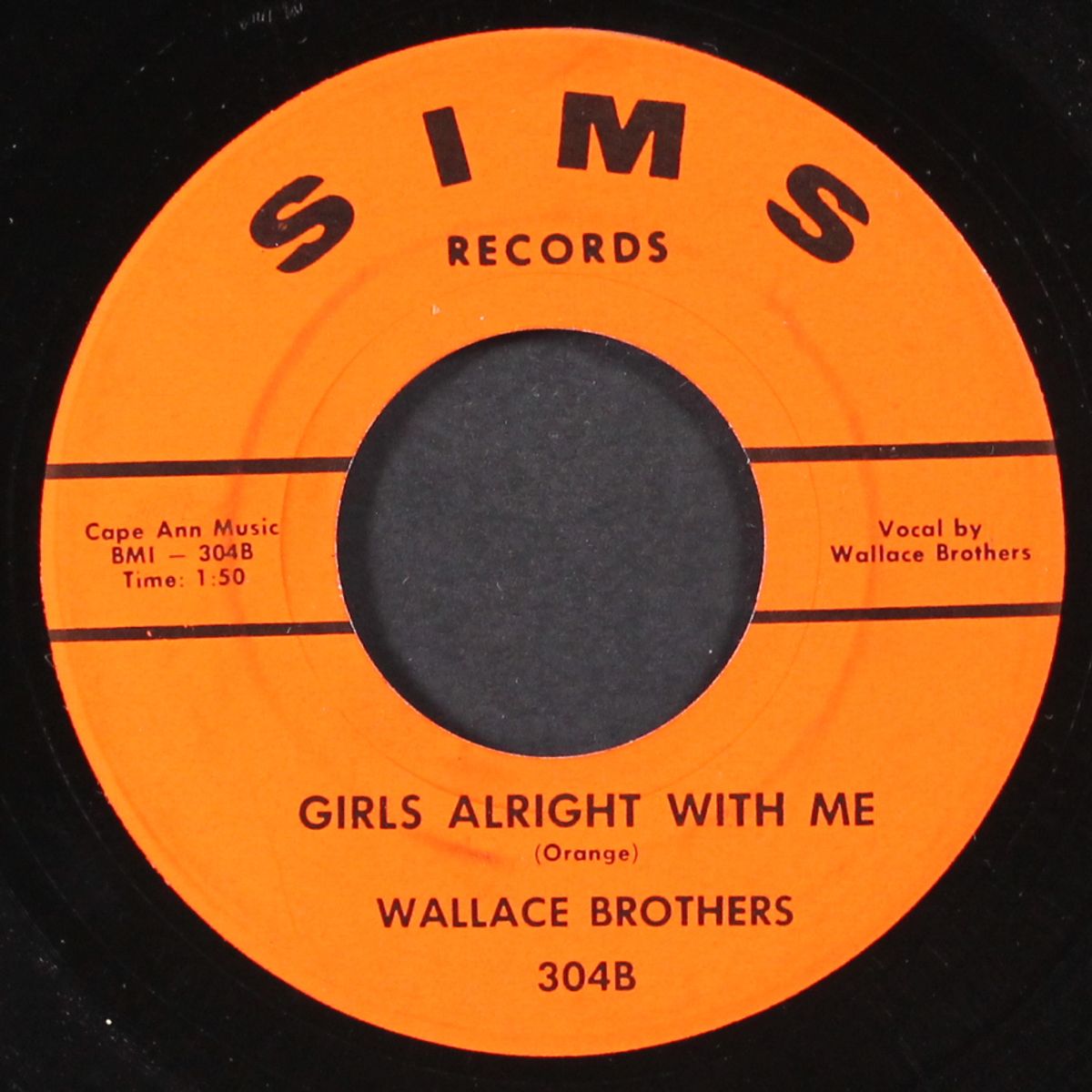 girl's alright with me / stepping stone by WALLACE BROTHERS