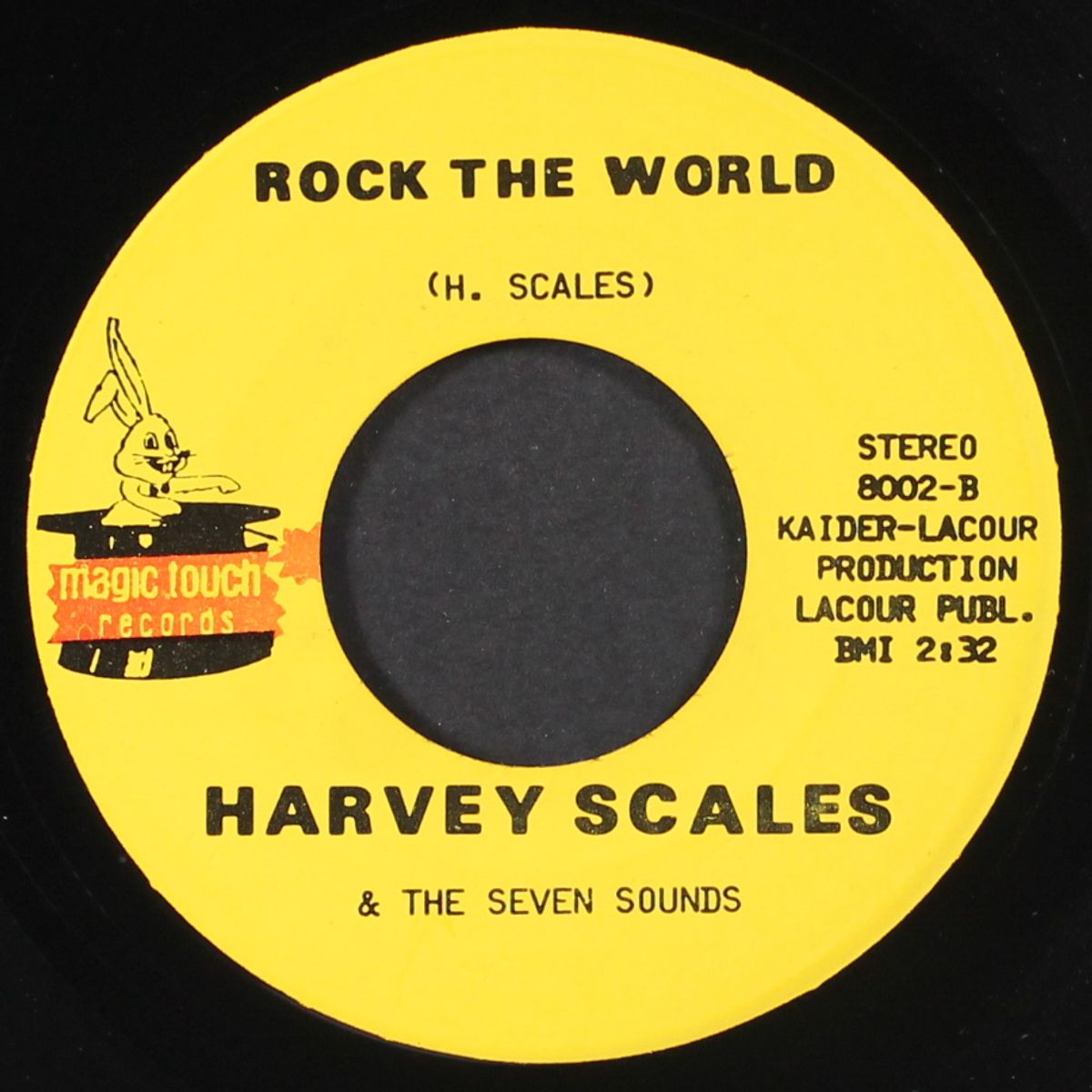 groove on, sexy lady / rock the world by HARVEY SCALES