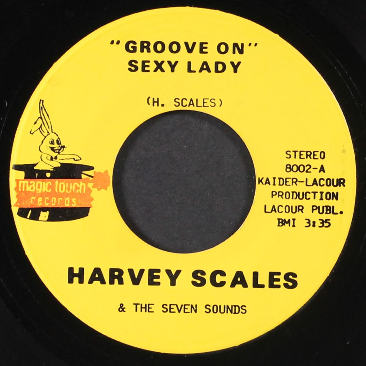 groove on, sexy lady / rock the world by HARVEY SCALES
