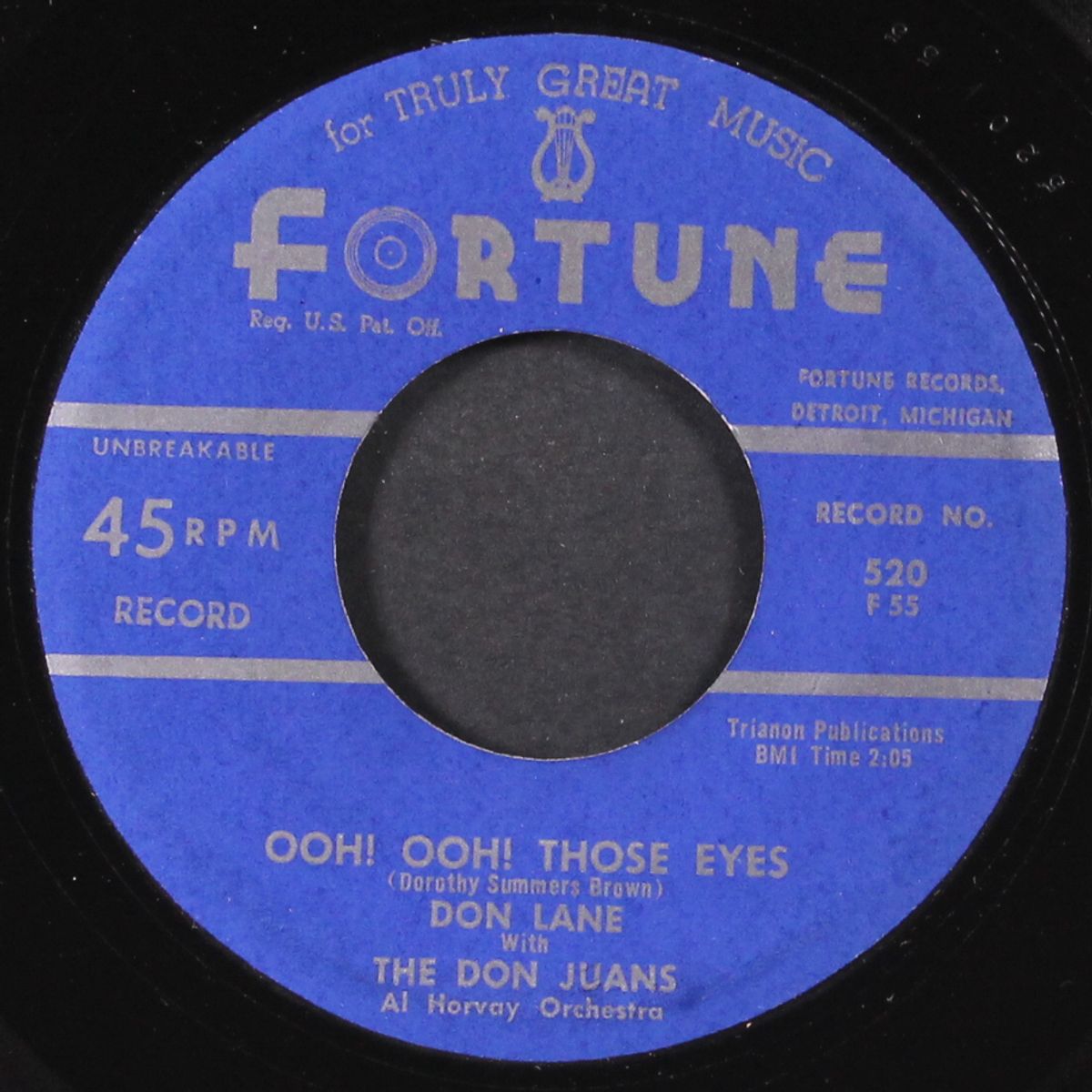 ooh! ooh! those eyes / cha cha of love by DON LANE & DON JUANS
