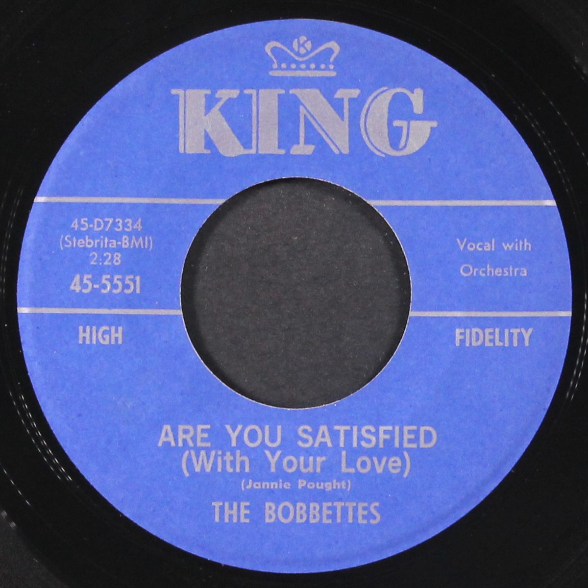 are you satisfied / looking for a lover by BOBBETTES