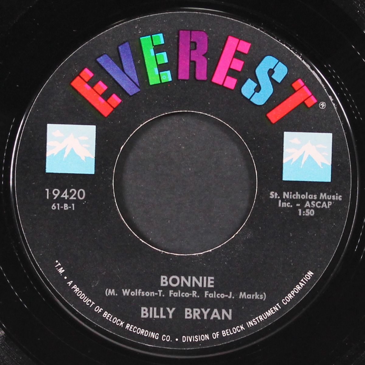 bonnie / all summer long by BILLY BRYAN