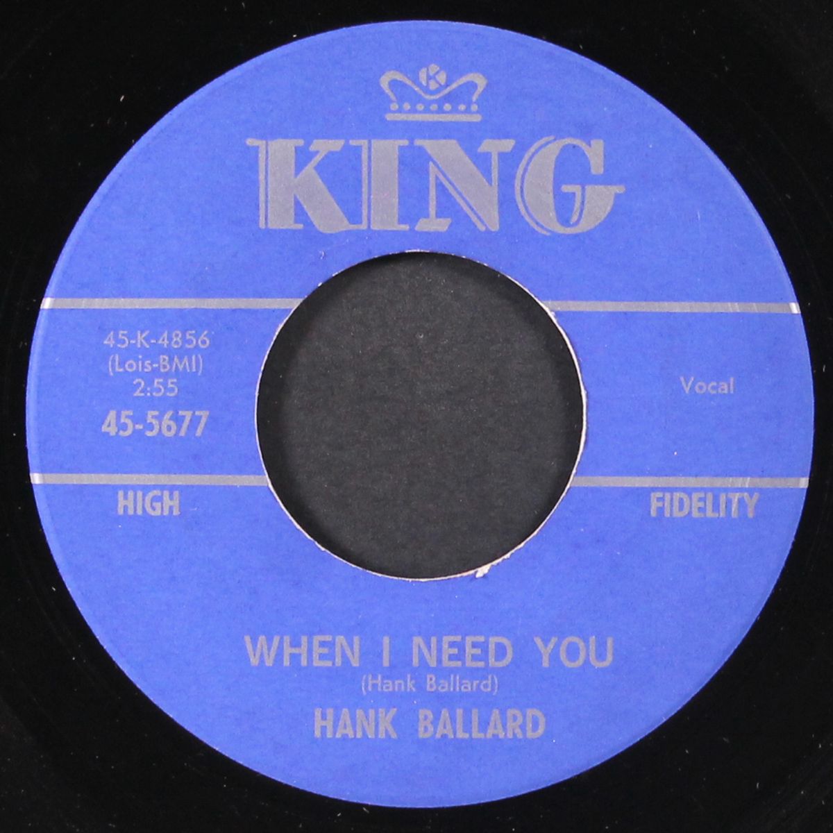 when i need you / dream world by HANK BALLARD