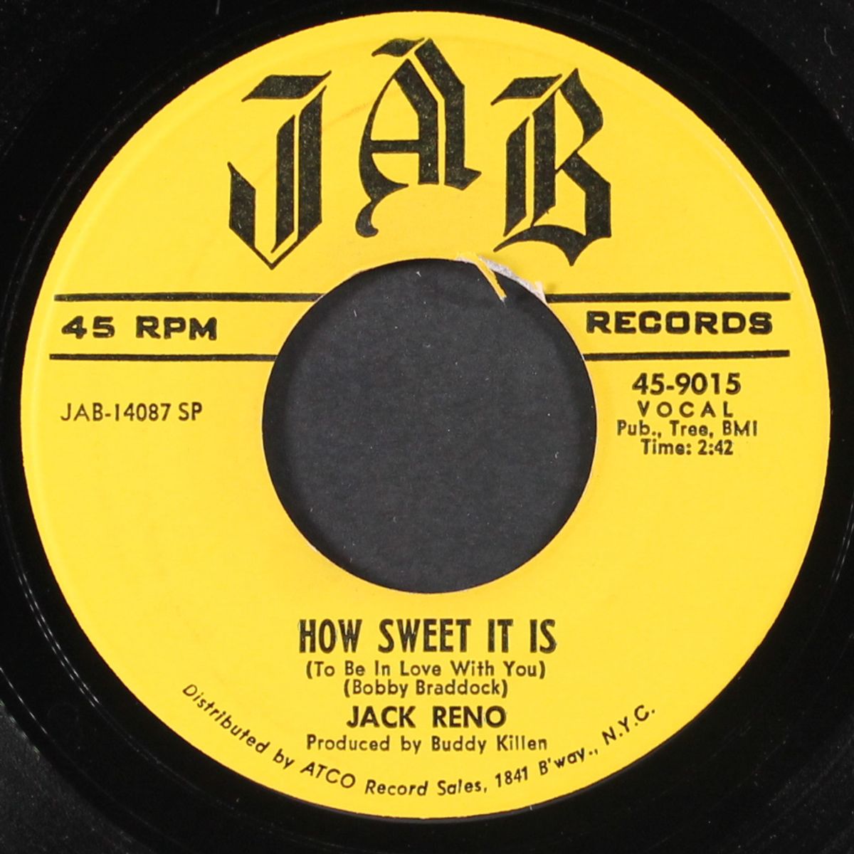 juke box / how sweet it is by JACK RENO