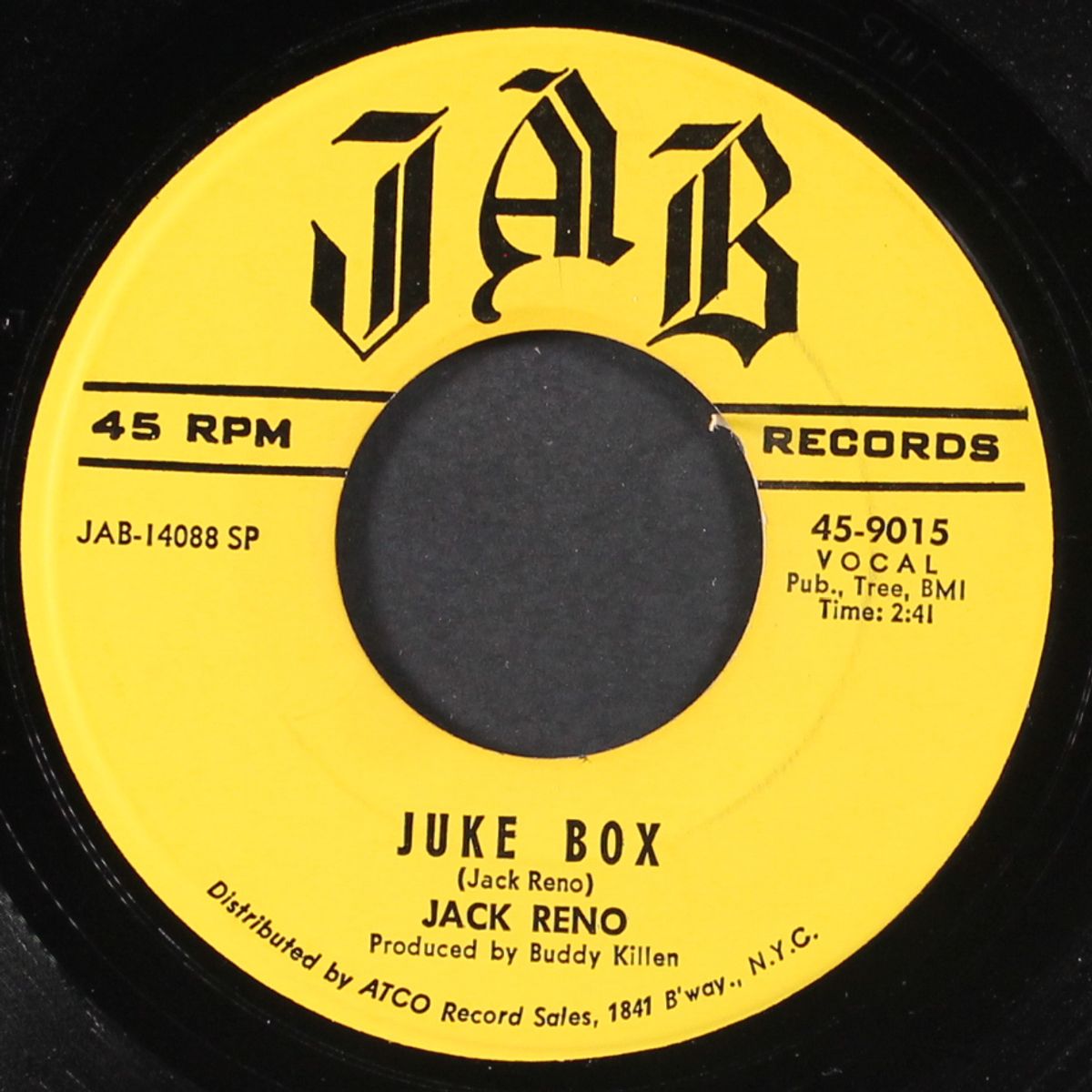 juke box / how sweet it is by JACK RENO