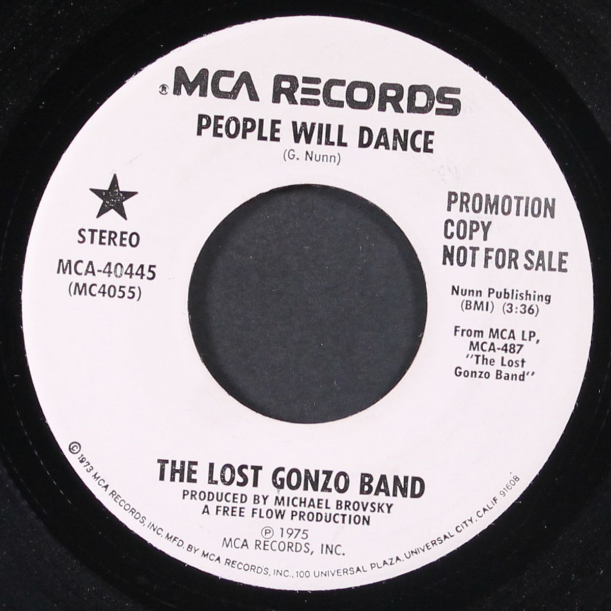 people will dance / same by LOST GONZO BAND