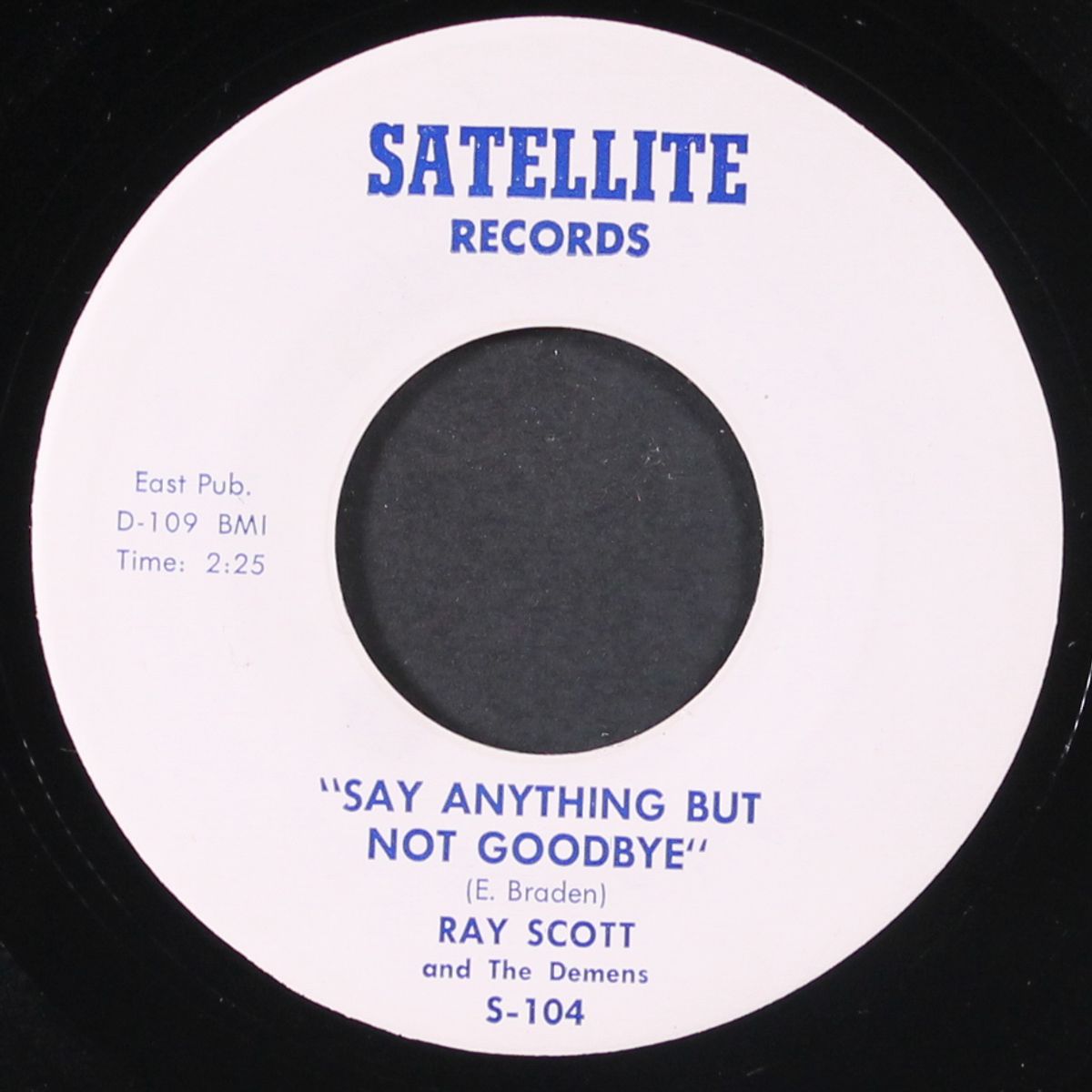 you drive me crazy / say anything but not goodbye by RAY SCOTT