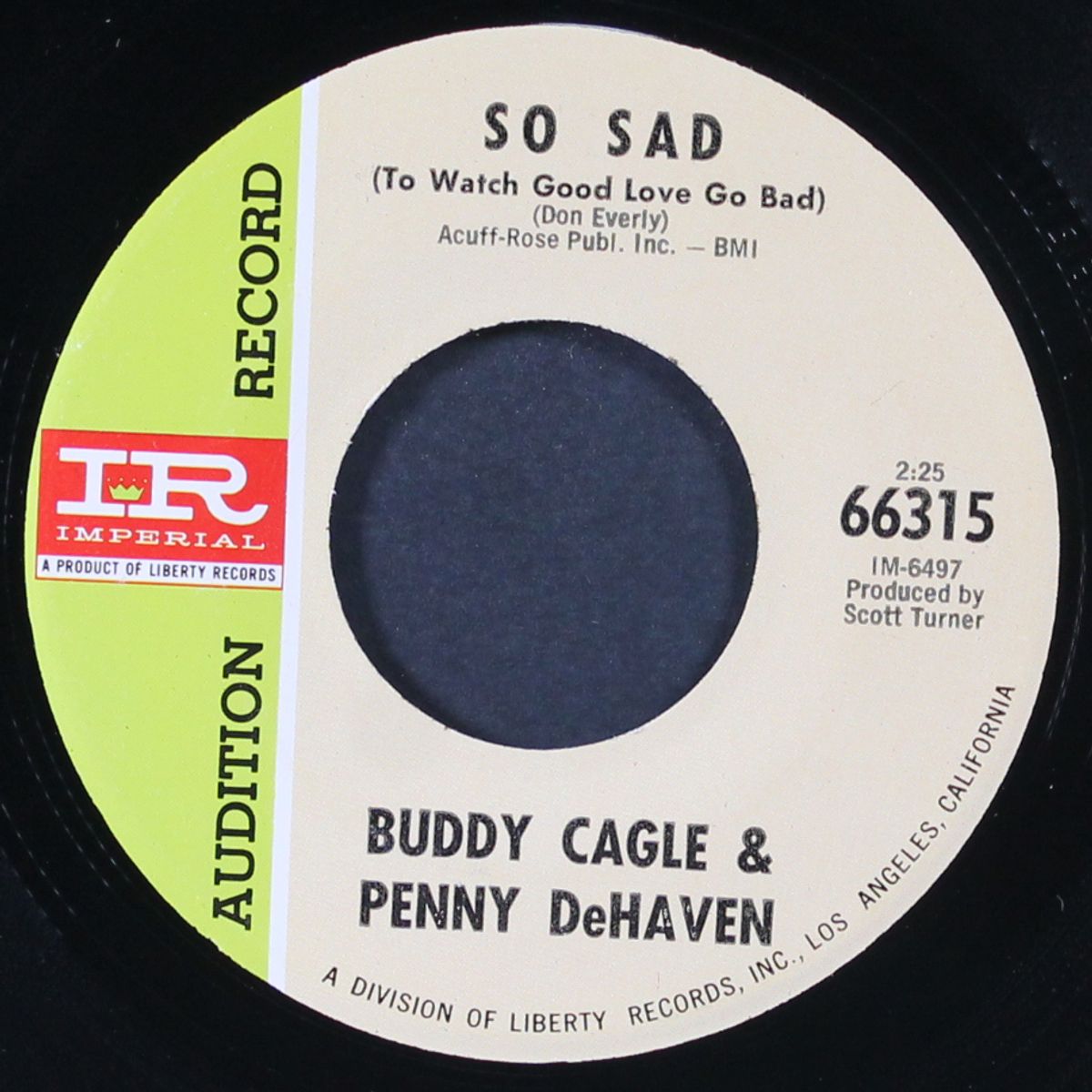 kid games and nursery rhymes / so sad by BUDDY CAGLE & PENNY DEHAVEN