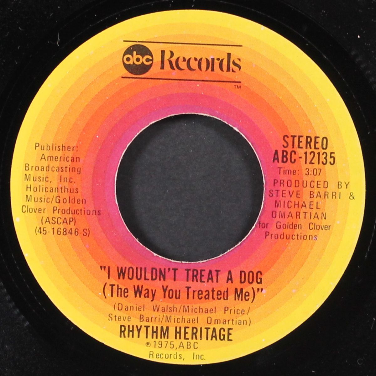 theme from s.w.a.t. / i wouldn't treat a dog by RHYTHM HERITAGE
