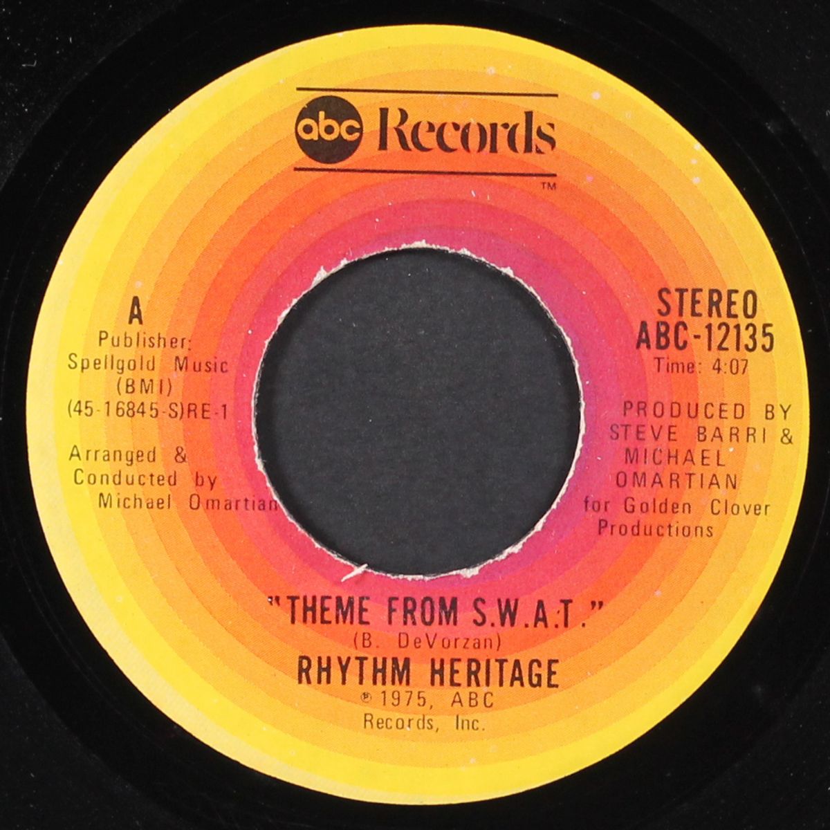 theme from s.w.a.t. / i wouldn't treat a dog by RHYTHM HERITAGE