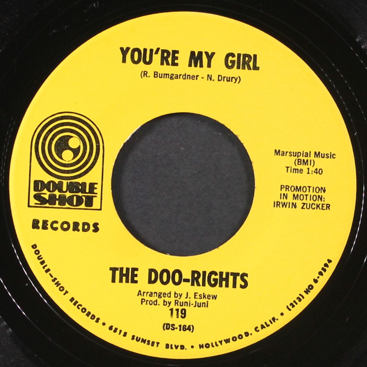 you're my girl / jingle jangle by DOO-RIGHTS