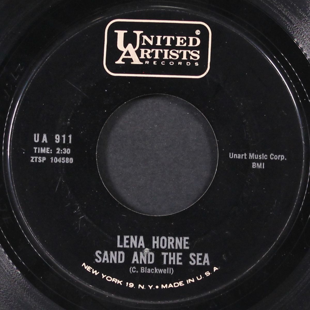 sand and the sea / softly as i leave you by LENA HORNE