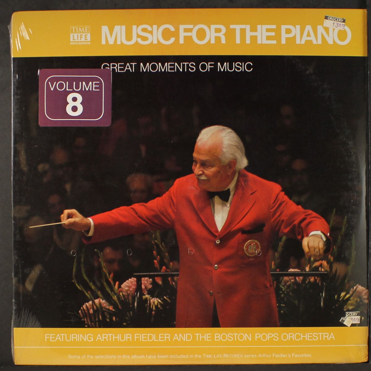 great moments of music, vol. 8: music for the piano by ARTHUR FIEDLER & BOSTON POPS