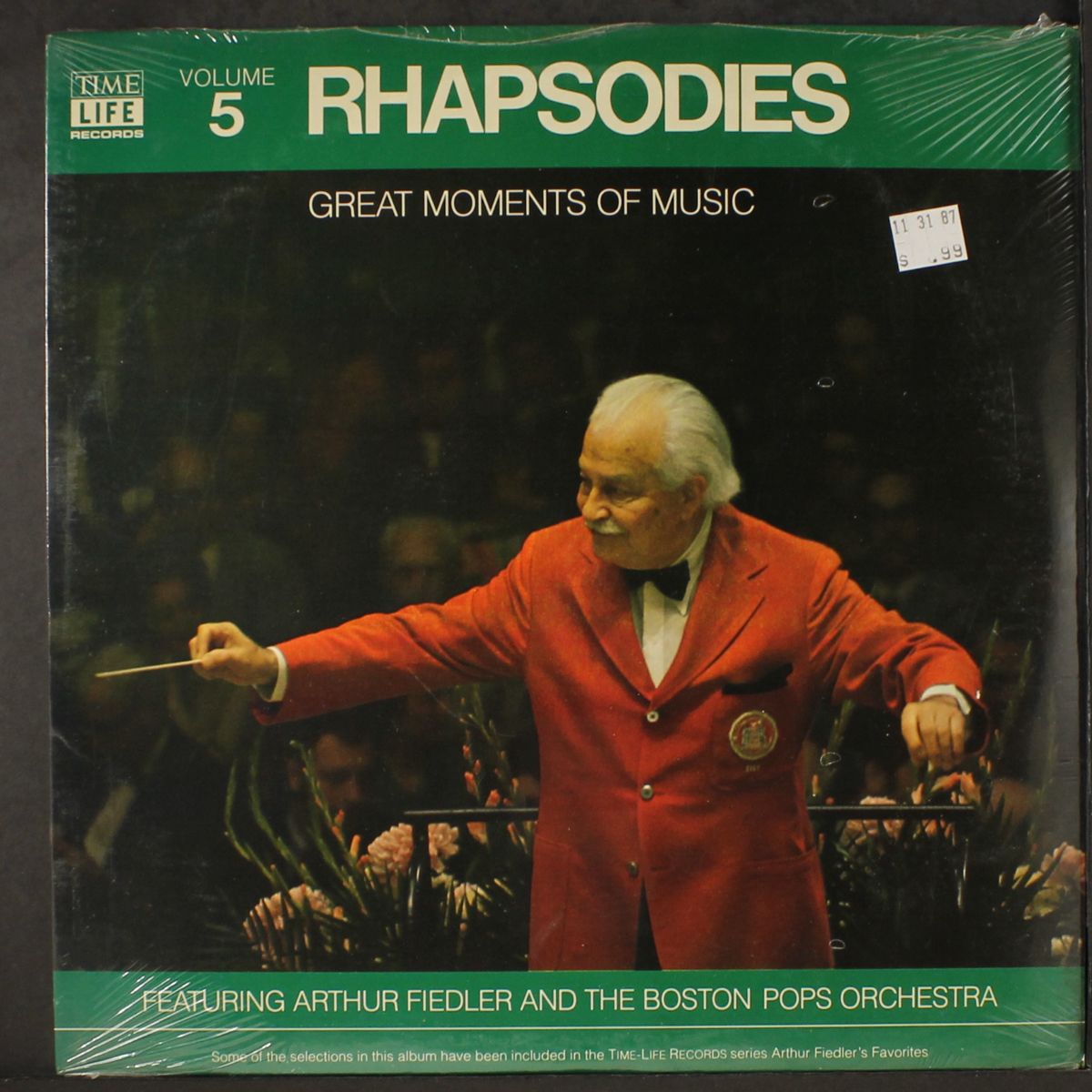 great moments of music, vol. 5: rhapsodies by ARTHUR FIEDLER & BOSTON POPS