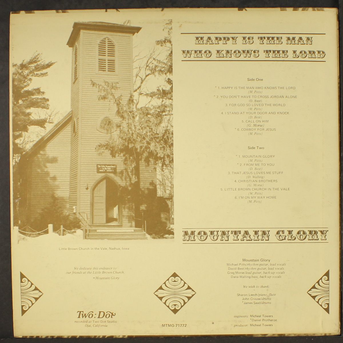 happy is the man who knows the lord by MOUNTAIN GLORY