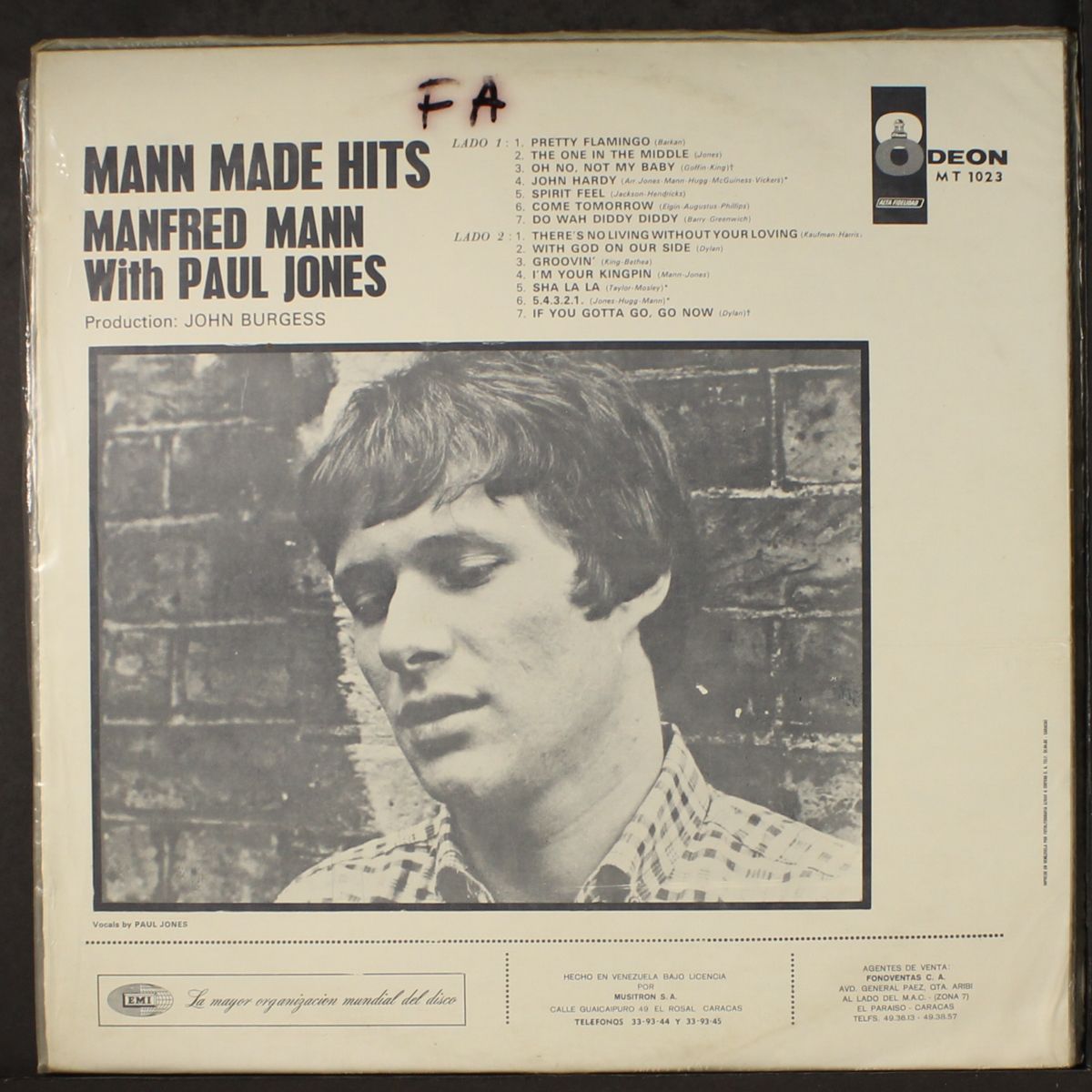 mann made hits by MANFRED MANN