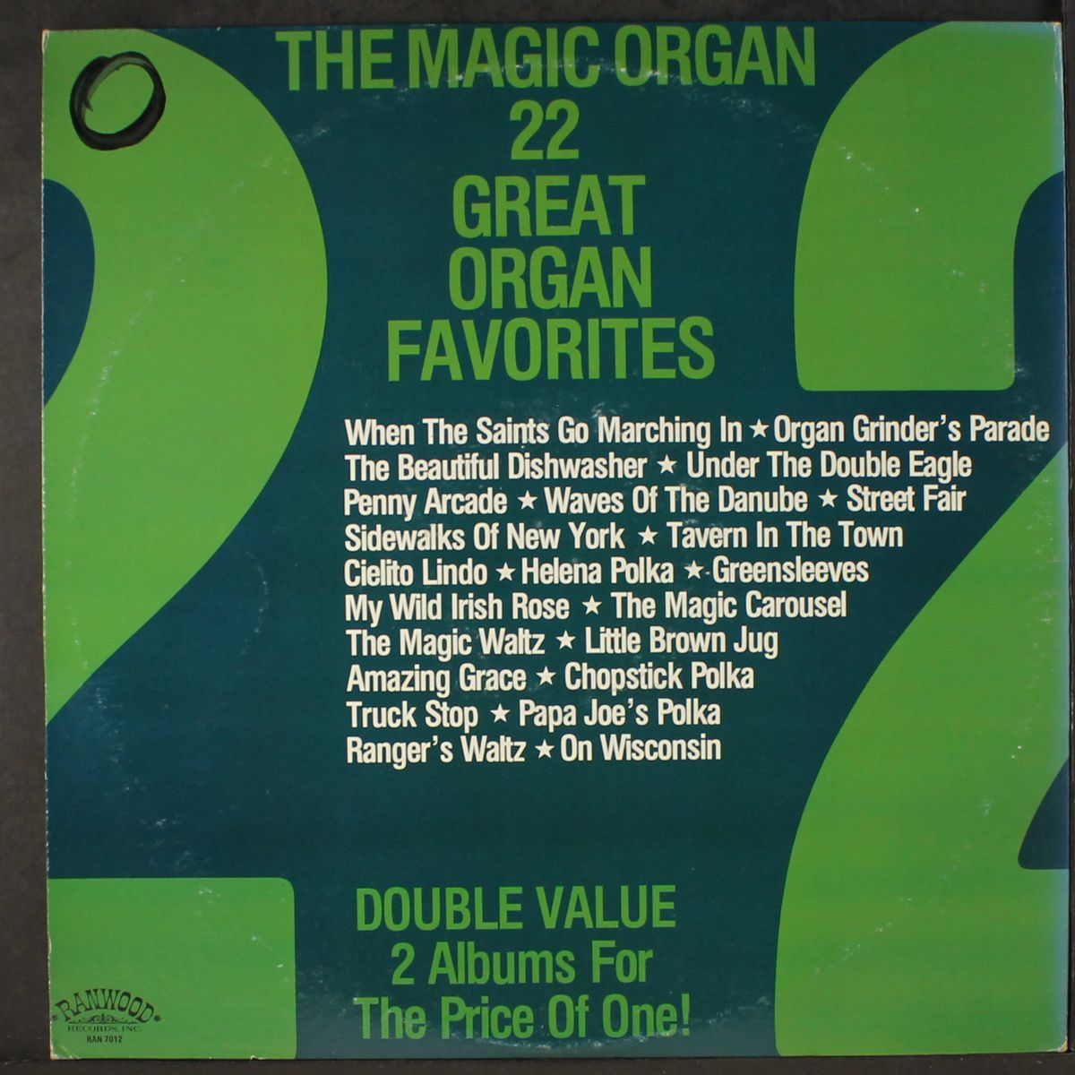 22 great organ favorites by MAGIC ORGAN