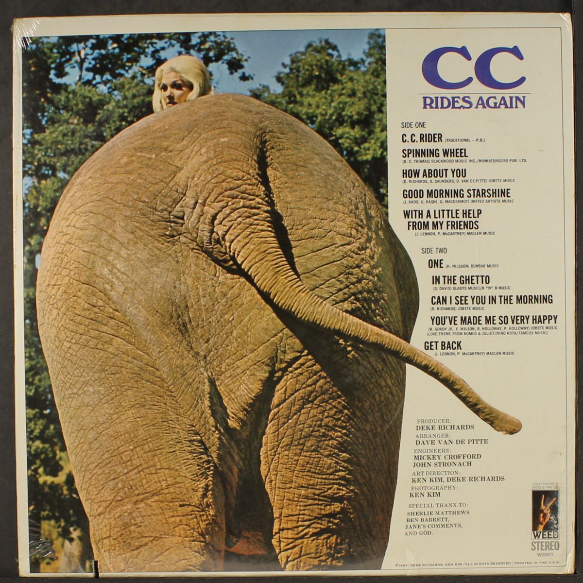 cc rides again by CHRIS CLARK