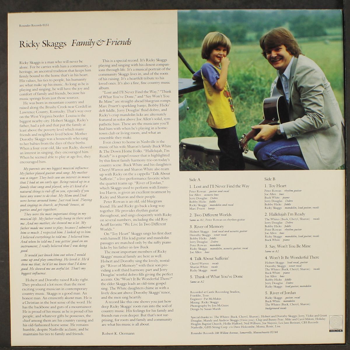 family & friends by RICKY SKAGGS