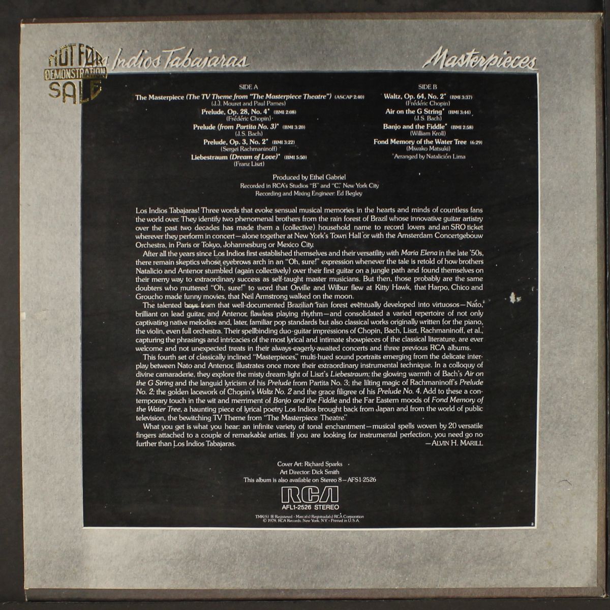 masterpieces by LOS INDIOS TABAJARAS