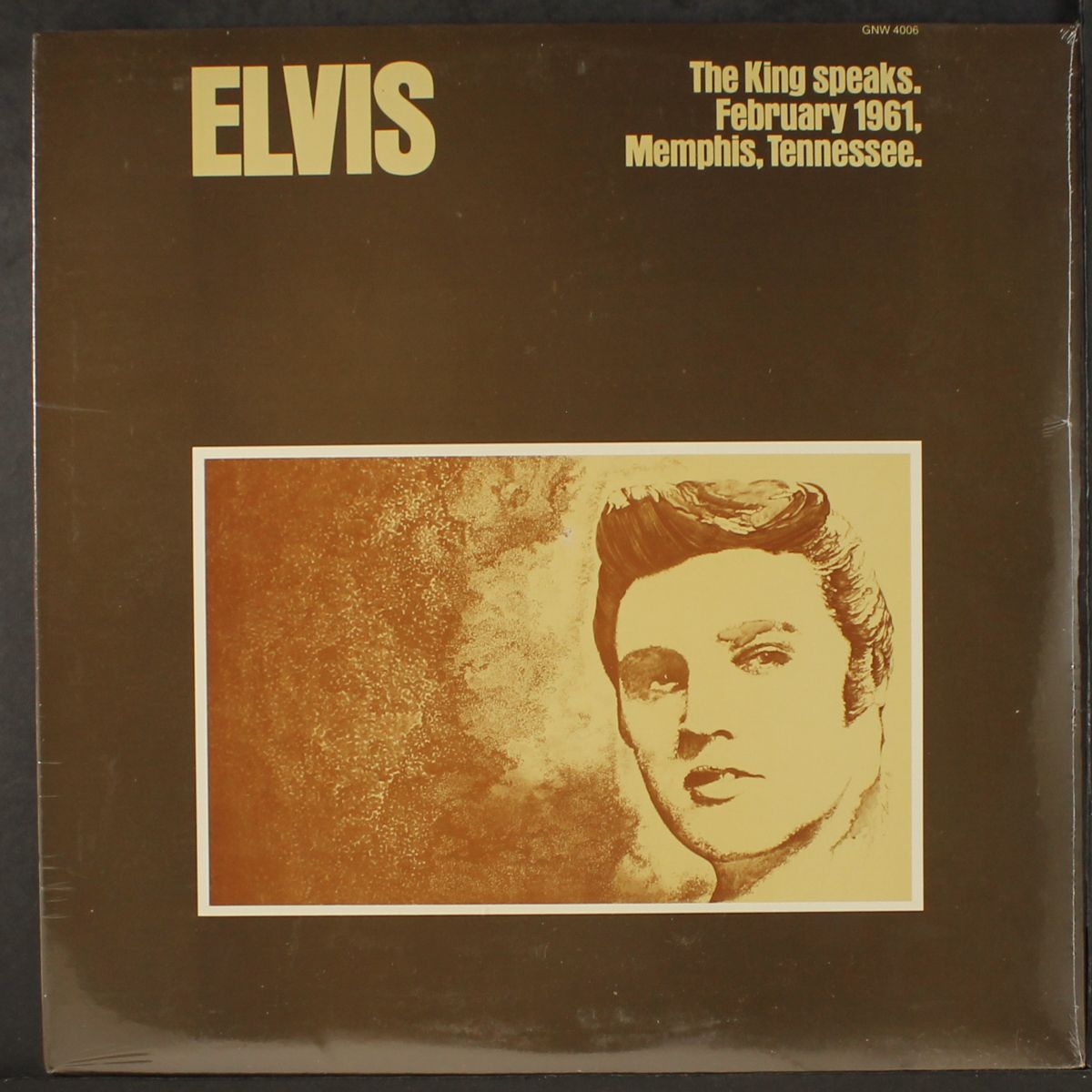 the king speaks, feb. '61, memphis by ELVIS PRESLEY