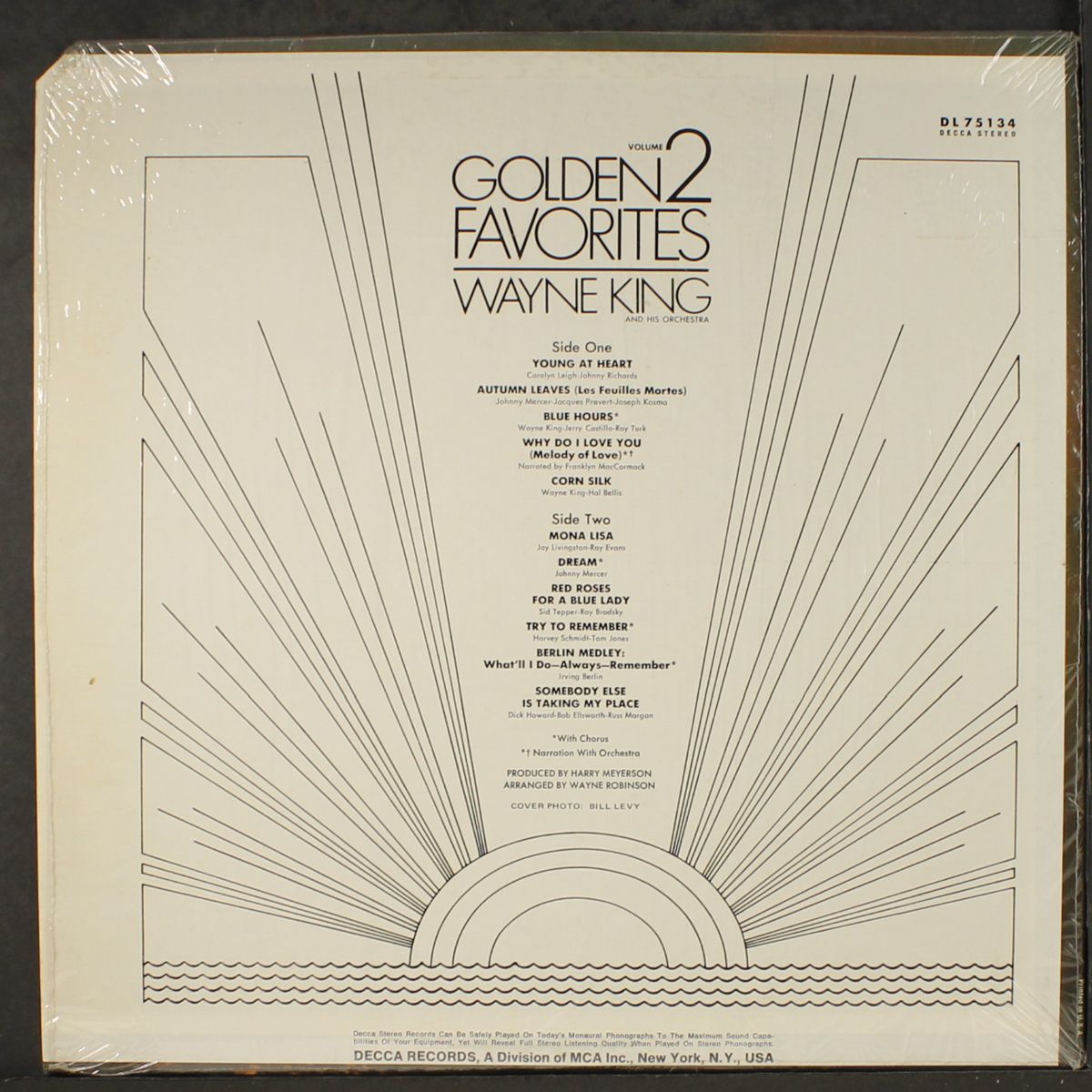 golden favorites vol. 2 by WAYNE KING
