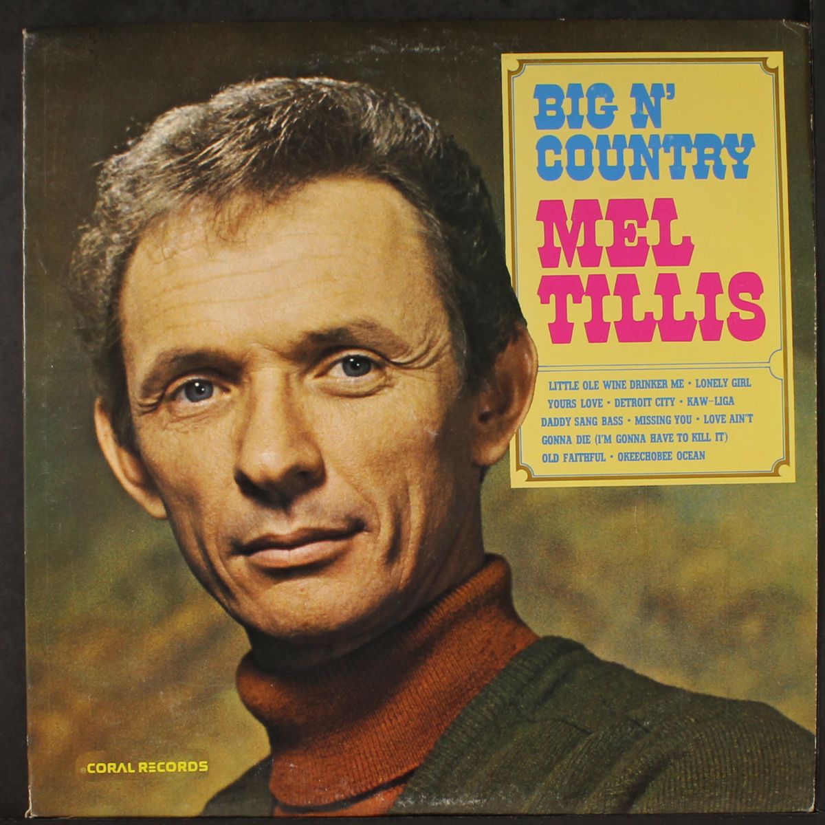 big n' country by MEL TILLIS