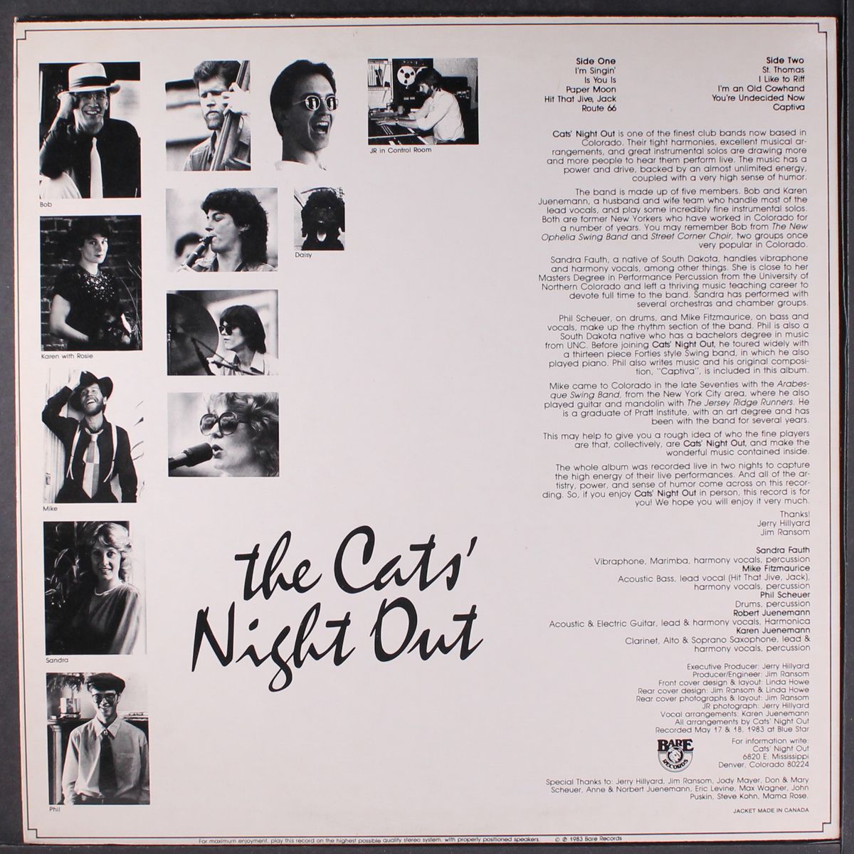 the cats' night out by CATS' NIGHT OUT