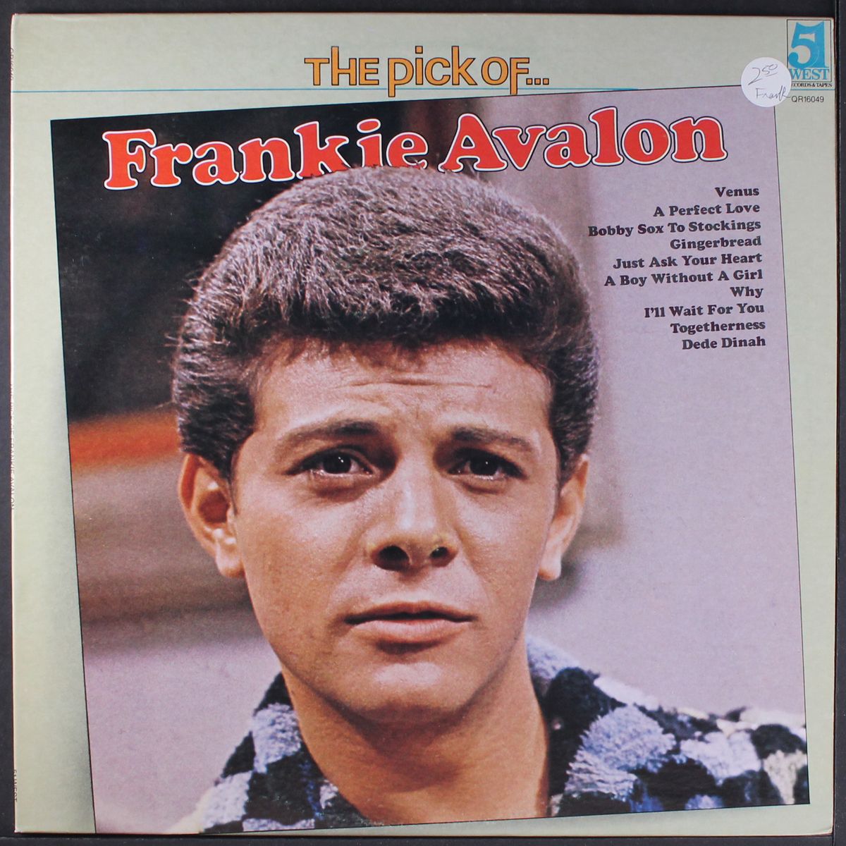 the pick of frankie avalon by FRANKIE AVALON