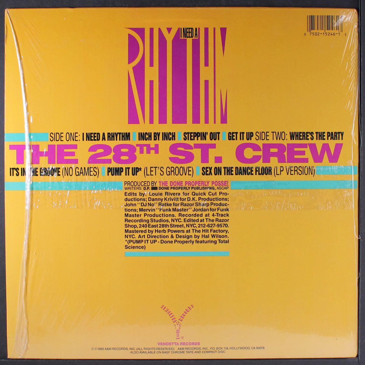 i need a rhythm by 28TH ST. CREW