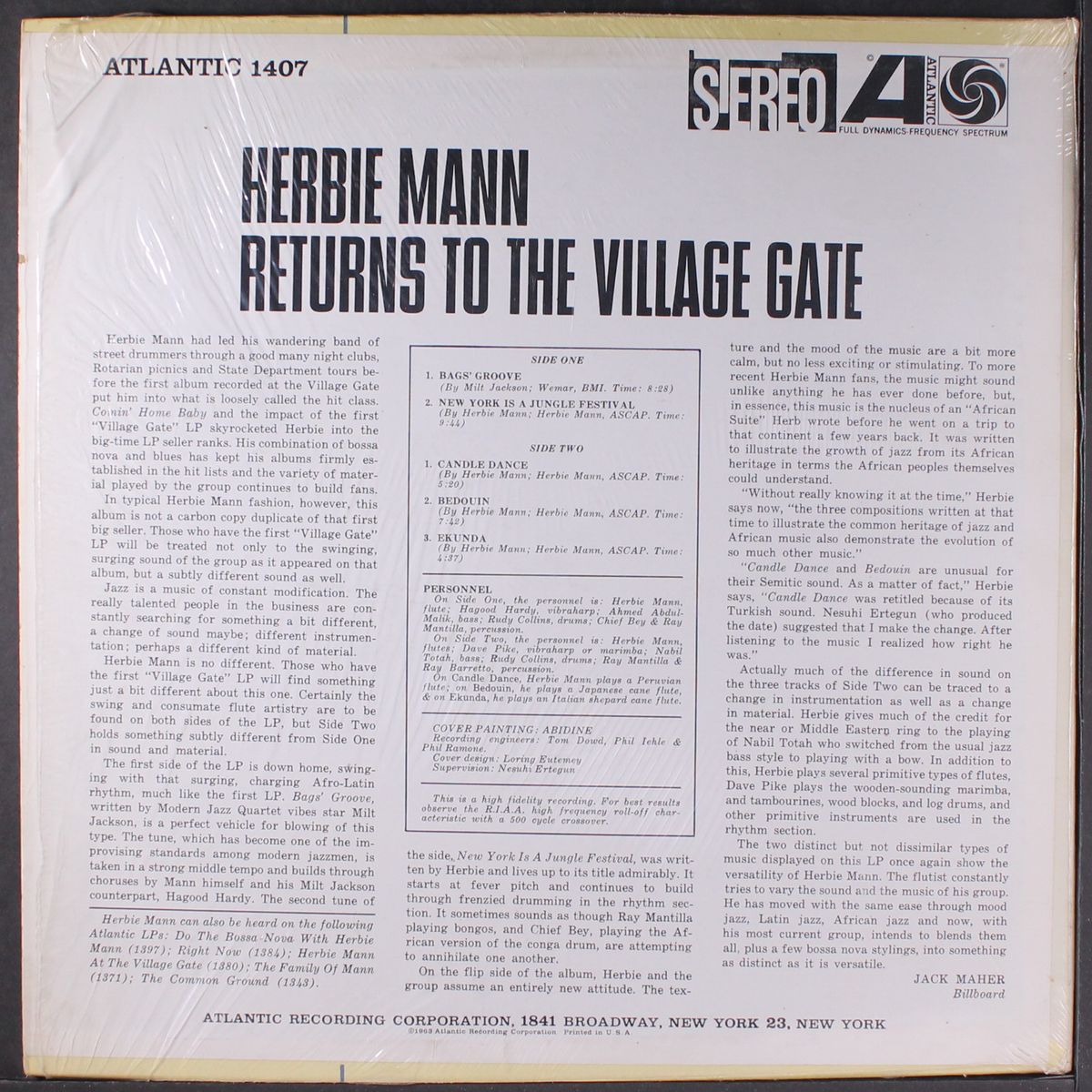 returns to the village gate by HERBIE MANN