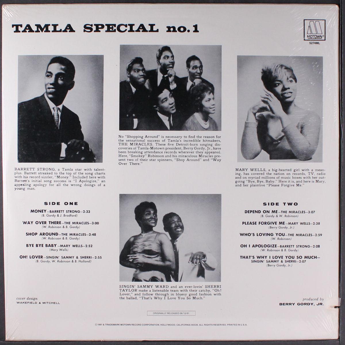 tamla special #1 by VARIOUS