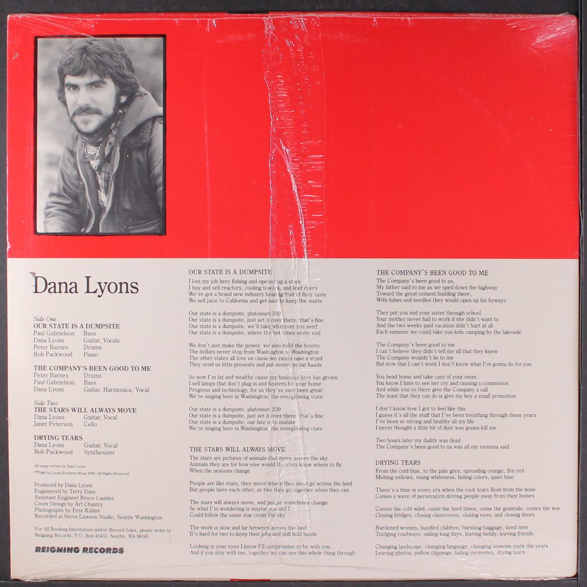our state is a dumpsite by DANA LYONS