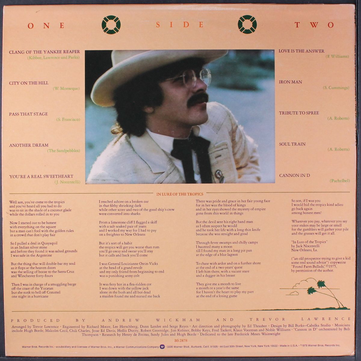 clang of the yankee reaper by VAN DYKE PARKS