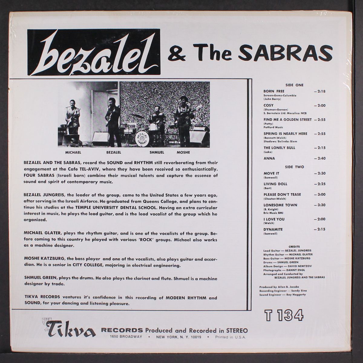 bezalel & the sabras by BEZALEL & THE SABRAS