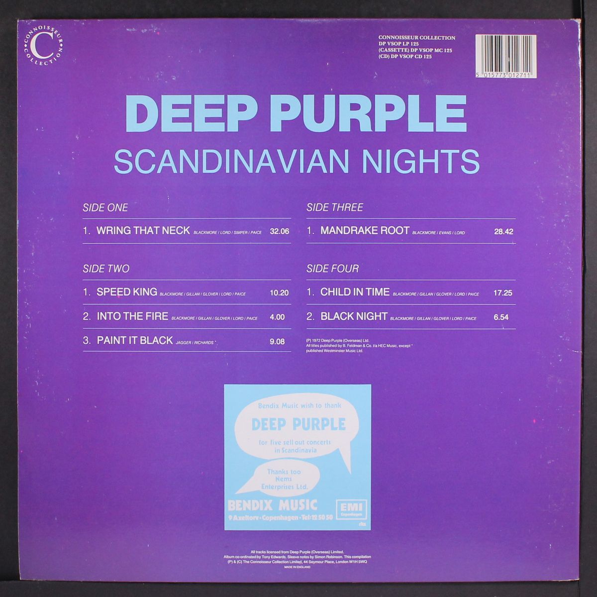 scandinavian nights by DEEP PURPLE