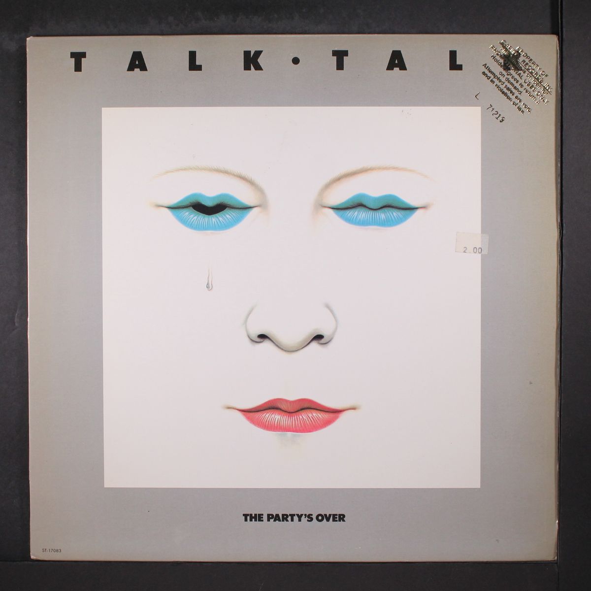 the party's over by TALK TALK
