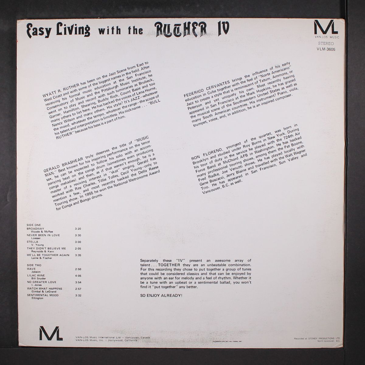 easy living with by RUTHER IV